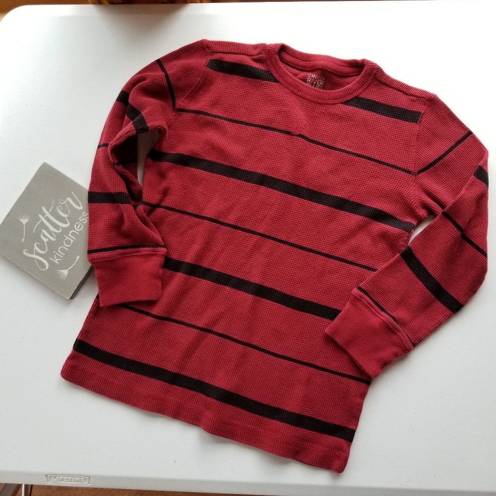 Long sleeve, thick thermal material
